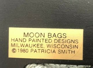 1980 Patricia Smith Needlepoint Convertible Moon Bag 3