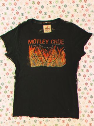 Motley Crue Trunk Ltd Shirt One Of 500 Iron Maiden Dokken Judas Priest Van Halen