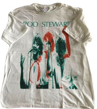 Unique Rare Vintage 1993 Rod Stewart Concert Winterland Tour T Shirt Mens Sz Xl