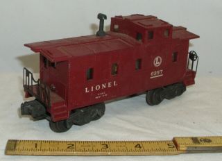 Lionel Caboose 6357 Lighted Train Car Post War