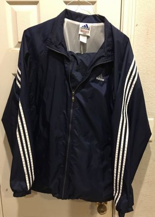 Vintage 90s Adidas Xl 3 Stripes Track Suit Jacket And Pants Pristine
