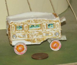 Ho Scale Circus / Carnival Parade Wagon For Model Train Layouts & Displays