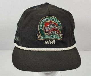 Vintage Copenhagen Skoal Pulling Circuit Ntpa Snapback Truckers Hat
