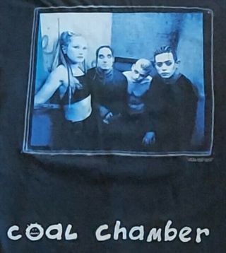 Vintage 1997 Coal Chamber Blue Grape Shirt.  Xl Rare Oop
