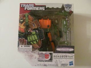 Transformers: Generations - Voyager Class Figure - Roadbuster - Some Wear