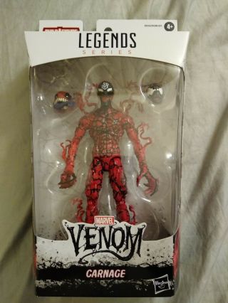 Marvel Legends Carnage Action Figure Venompool Baf Wave In Hand