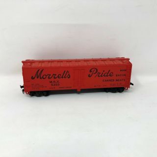 Vtg Mantua Ho Scale " Morrell’s Pride” Mrx 5360 Forty Foot Freight Train Railroad