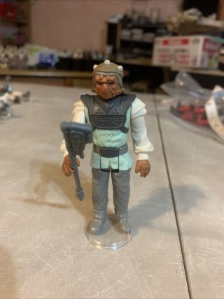 Vintage Star Wars Nikto Complete With Staff (yak - Face’s Staff Too)