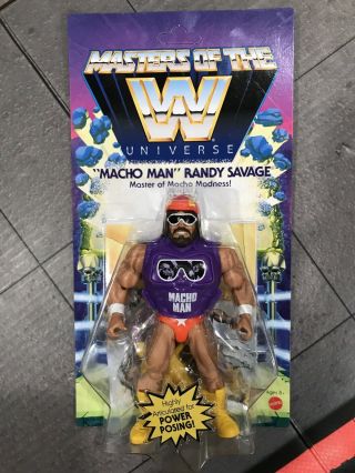Masters Of The Wwe Universe Macho Man Randy Savage Series 2 Figure Mattel 2020
