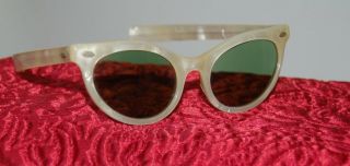 Liberty Usa Vintage - 5 1/2 Cat - Eye Eyeglass Frames - 1920s - 1940s Women 