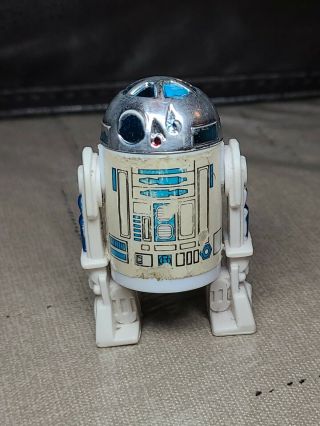 Vintage Star Wars Figures - R2 - D2 With Sensor Scope Kenner 1977 No Coo