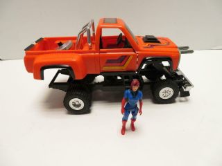 1980s M.  A.  S.  K.  Mask Vehicle Firecracker Pickup Truck  W/ A Driver Kenner