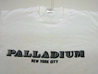 Vintage T Shirt Palladium Rock N Roll Club York City Sz Large Euc