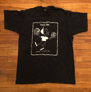 Vintage 90s Pearl Jam Boundless Concert Tour T - Shirt
