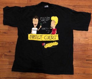 Vintage 90s Beavis And Butthead Mtv Stanley Desantis T - Shirt