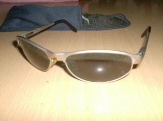 vintage sunglasses stussy metal rave - oval - grey lens 90´s outlas 3