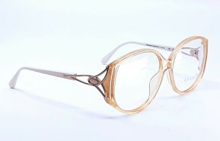 Vintage Nos Christian Dior 2709 - 70 Cream/gold 58 14 130 Sunglass Frames Austria