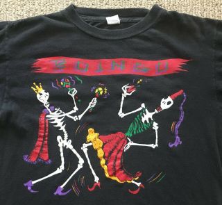 True Vintage 1989 Oingo Boingo Tour T Shirt Large Post Punk Wave 80s