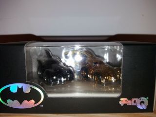 Takara Tomy Gold & Black Batmobiles Limited Edition 1/1000 Ultra Rare To Find 3