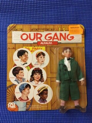Vintage 1975 Our Gang / Little Rascals Alfalfa Mego Figure - Factory Moc