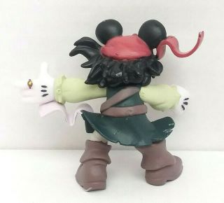 Disney Pirates of the Caribbean Mickey Mouse Jack Sparrow 2.  5” PVC Figure 3
