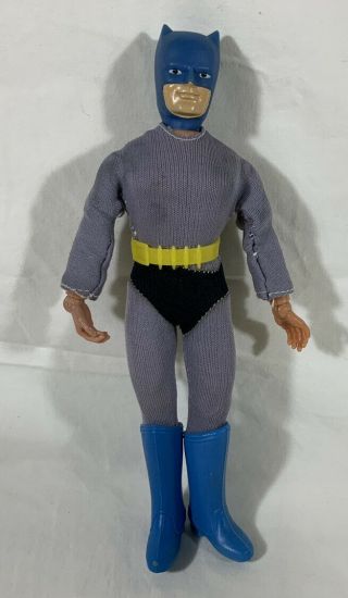 Vintage 1974 Mego Batman Action Figure Dc Doll 8” Toy