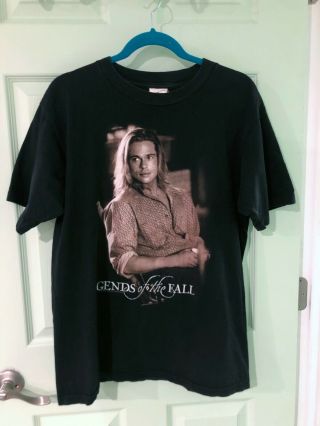 Brad Pitt - Legends Of The Fall / Rare Vintage 1994 Film Promo T Shirt Men 