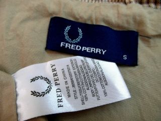 Fred Perry | Prince Of Wales Check Bomber Jacket - S/M - Ska Mod Scooter Rare 3
