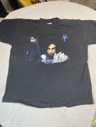 Prince Hit N Run Tour Shirt Size Large Singer Rock N Roll R&b Music Concert