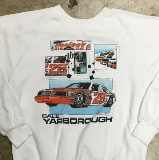 Rare Vintage 80s Cale Yarborough Team Hardee 