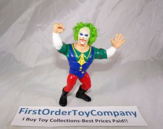Vintage Wwf Hasbro Series 9 Doink The Clown Loose Figure C - 8,  Wwe