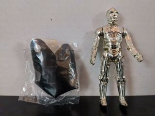 1982 Star Wars C - 3po With Removable Limbs Complete W Backpack Minty Afa?