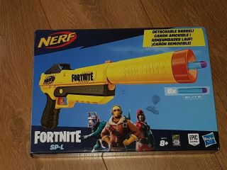 Nerf Fortnite Spl Blaster Detachable Barrel Toy Gun Teens Boys Outdoor Activity