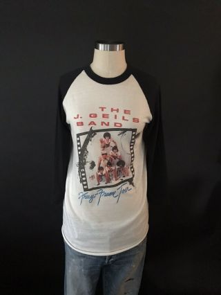 Rare Vintage Large The J Geils Band Freeze Frame 81 Tour T Shirt.