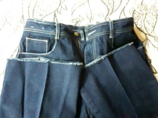Vintage 80s HONG KONG unisex Jordache dark Jeans Tag Size 34 3