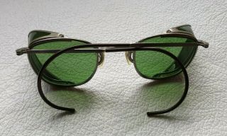Vintage American Optical Biker Safety Sun Glasses/side Shields 1930s - 1940s