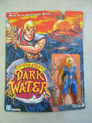 Vintage 1990 The Pirates Of Dark Water 1 Ren Action Figure Moc Hasbro
