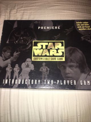 1995 Star Wars Trading Card Game Box Premier 165 Cards