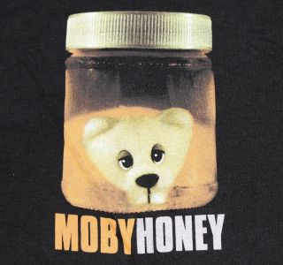 Xl Nos Vtg 90s 1998 Moby Honey T Shirt Electronic Edm Techno Dj Rave