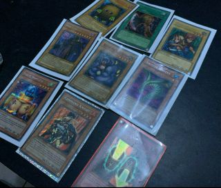 Over 180 Classical Yu - Gi - Oh Trading Cards,  Includes Ultra Rare