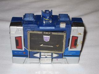 Vintage Transformer Cassette Player Robot Toy