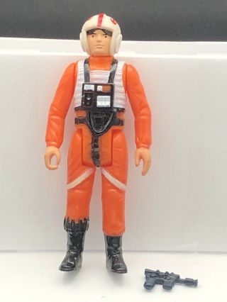 Vintage 1977 Kenner Star Wars Luke Skywalker X - Wing Pilot Loose Complete Hk