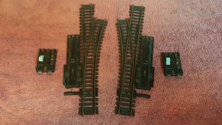 Ho Scale - Atlas Left Hand & Right Hand Snap Switch / Set Of 2