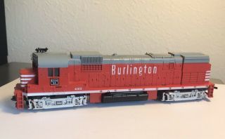 Ho Scale Burlington Route Model Train Engine Tyco 4301 Not