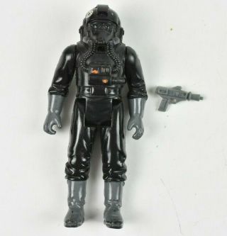 Vintage Star Wars Imperial Tie Fighter Pilot With Gray Blaster Esb China