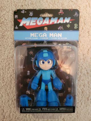 Funko Capcom Mega Man Action Figure - Blue - Open - Box - Rare