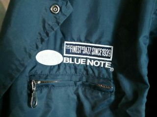 Blue Note Jazz Label Vintage Jacket.  Very Rare.  Size L.  Made In England.