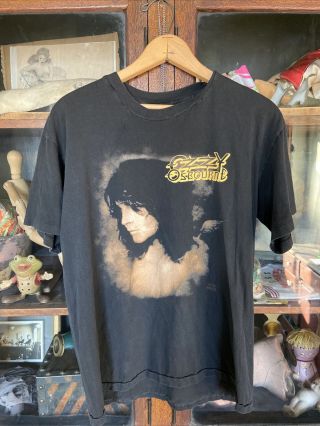Vintage Mens Ozzy Osbourne 1992 No More Tours T - Shirt Rock Metal 1990’s Concert