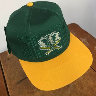 Rare Vintage 90s Nos Deadstock Starter Oakland Athletics Snapback Hat Cap Mlb