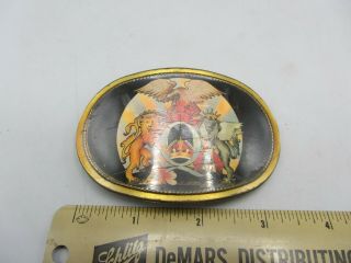 Rare 1977 Pacifica Queen " A Day At The Races " Cover Art Band Belt Buckle